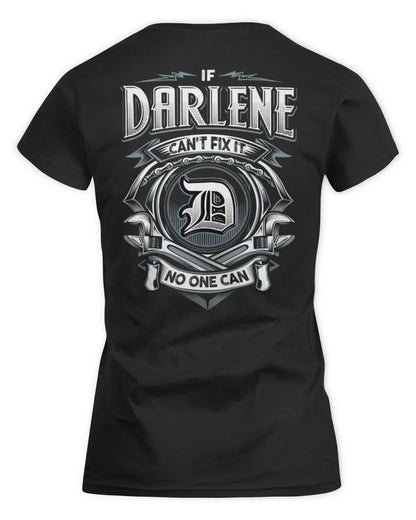 DARLENE AP81-K4-626 - Personalized Ahmed Quote Apparel “If Ahmed Can't Fix It, No One Can” - Women's Standard T-Shirt - Black