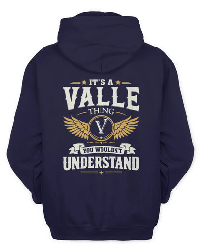 VALLE KT06-M008 It’s a [NAME] Thing – You Wouldn’t Understand | Personalized Vintage T-Shirt - Unisex Hoodie - Navy
