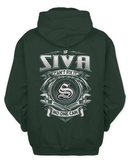 SIVA AP81-K4-626 - Personalized Ahmed Quote Apparel “If Ahmed Can't Fix It, No One Can” - Unisex Hoodie - Forest Green