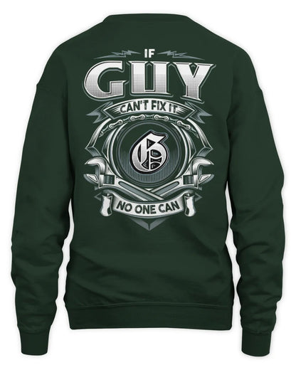 GUY AP81-K4-626 - Personalized Ahmed Quote Apparel “If Ahmed Can't Fix It, No One Can” - Unisex Sweatshirt - Forest Green