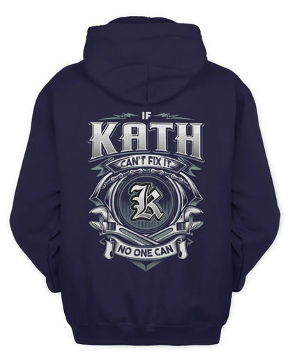 KATH AP81-K4-626 - Personalized Ahmed Quote Apparel “If Ahmed Can't Fix It, No One Can” - Unisex Hoodie - Navy