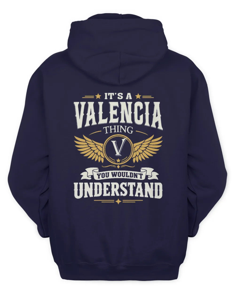VALENCIA KT06-M008 It’s a [NAME] Thing – You Wouldn’t Understand | Personalized Vintage T-Shirt - Unisex Hoodie - Navy