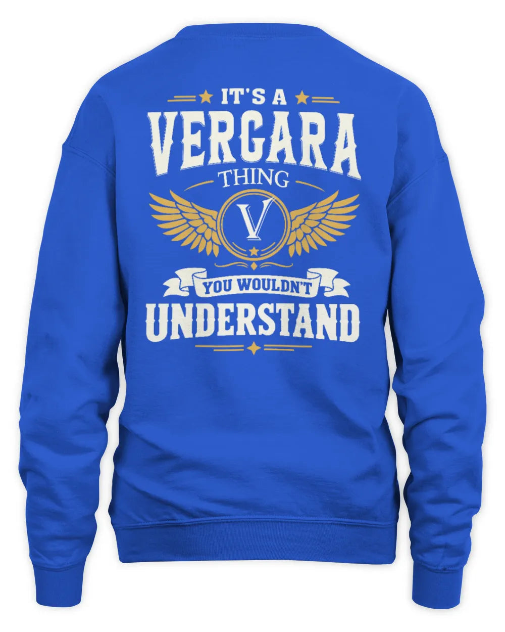 VERGARA KT06-M008 It’s a [NAME] Thing – You Wouldn’t Understand | Personalized Vintage T-Shirt - Unisex Sweatshirt - Royal