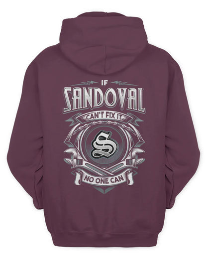 SANDOVAL AP81-K4-626 - Personalized Ahmed Quote Apparel “If Ahmed Can't Fix It, No One Can” - Unisex Hoodie - Maroon