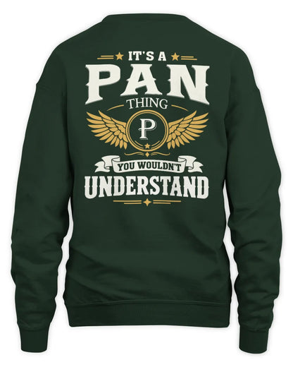 PAN KT06-M008 It’s a [NAME] Thing – You Wouldn’t Understand | Personalized Vintage T-Shirt - Unisex Sweatshirt - Forest Green
