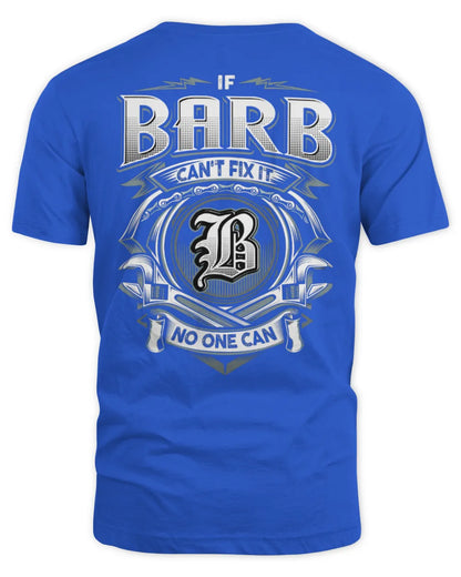 BARB AP81-K4-626 - Personalized Ahmed Quote Apparel “If Ahmed Can't Fix It, No One Can” - Unisex Standard T-Shirt - Royal