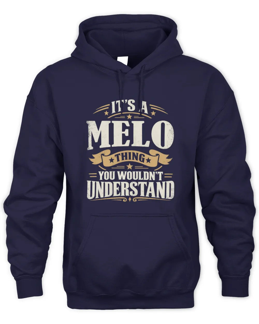 MELO P08 TH51 - Personalized “It’s a/an [NAME] Thing – You Wouldn’t Understand” Shirt - Unisex Hoodie - Navy