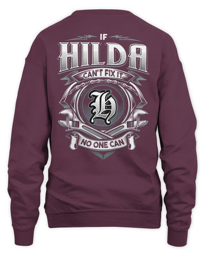 HILDA AP81-K4-626 - Personalized Ahmed Quote Apparel “If Ahmed Can't Fix It, No One Can” - Unisex Sweatshirt - Maroon