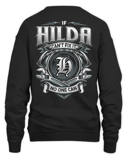 HILDA AP81-K4-626 - Personalized Ahmed Quote Apparel “If Ahmed Can't Fix It, No One Can” - Unisex Sweatshirt - Black