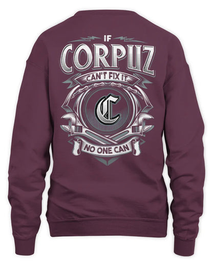CORPUZ AP81-K4-626 - Personalized Ahmed Quote Apparel “If Ahmed Can't Fix It, No One Can” - Unisex Sweatshirt - Maroon