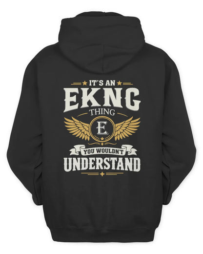 EKNG KT06-M008 It’s a [NAME] Thing – You Wouldn’t Understand | Personalized Vintage T-Shirt - Unisex Hoodie - Black