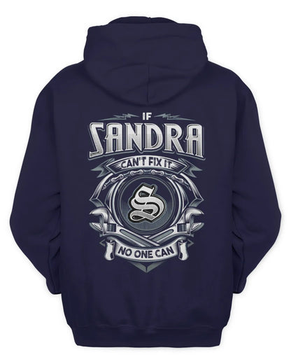 SANDRA AP81-K4-626 - Personalized Ahmed Quote Apparel “If Ahmed Can't Fix It, No One Can” - Unisex Hoodie - Navy