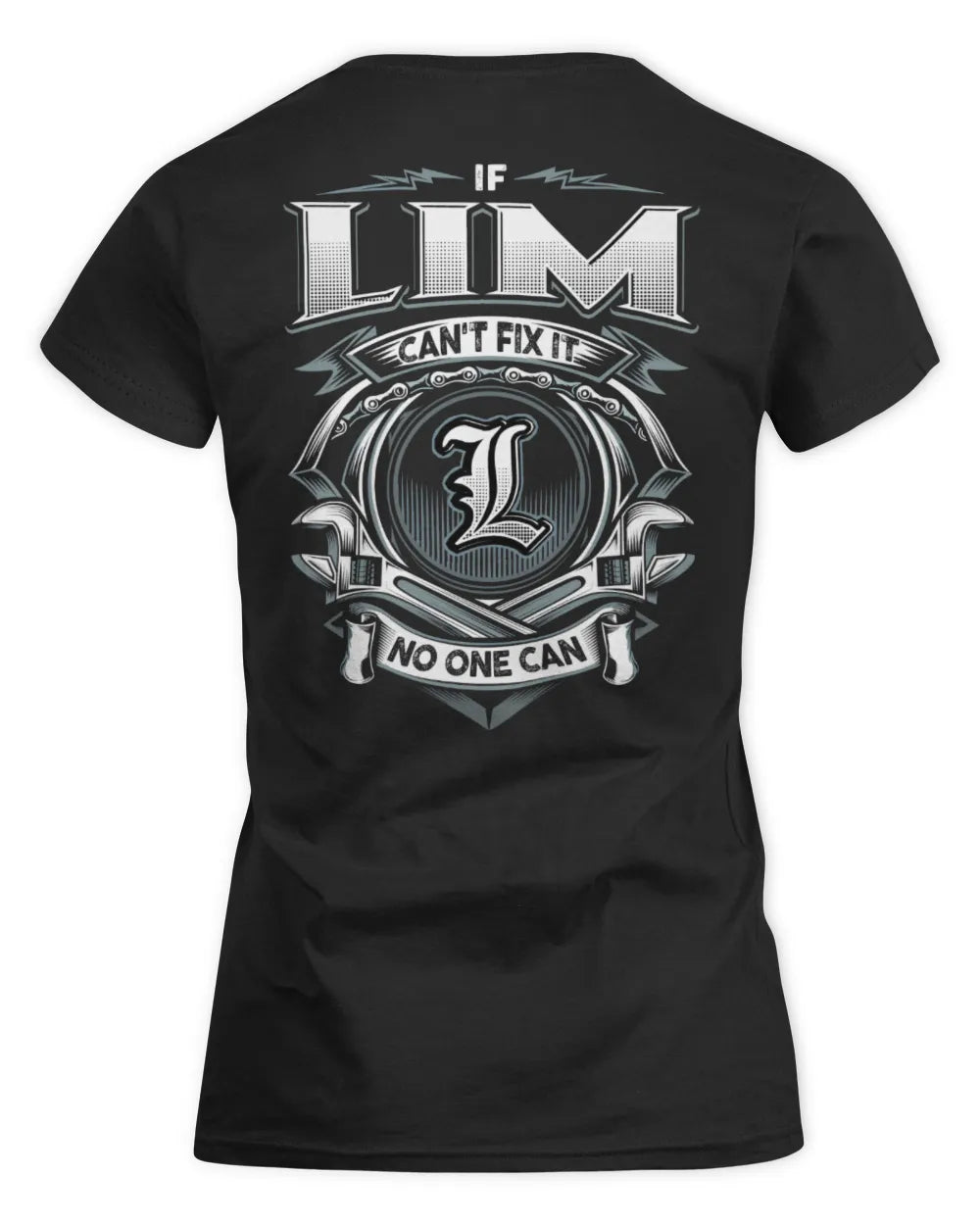 LIM AP81-K4-626 - Personalized Ahmed Quote Apparel “If Ahmed Can't Fix It, No One Can” - Women's Standard T-Shirt - Black