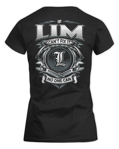 LIM AP81-K4-626 - Personalized Ahmed Quote Apparel “If Ahmed Can't Fix It, No One Can” - Women's Standard T-Shirt - Black