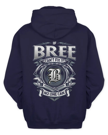 BREE AP81-K4-626 - Personalized Ahmed Quote Apparel “If Ahmed Can't Fix It, No One Can” - Unisex Hoodie - Navy