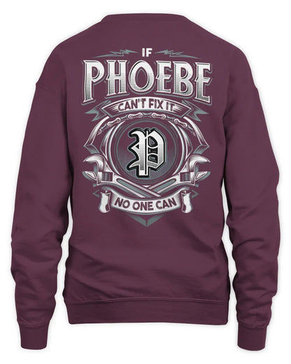 PHOEBE AP81-K4-626 - Personalized Ahmed Quote Apparel “If Ahmed Can't Fix It, No One Can” - Unisex Sweatshirt - Maroon