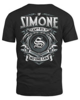 SIMONE AP81-K4-626 - Personalized Ahmed Quote Apparel “If Ahmed Can't Fix It, No One Can” - Unisex Standard T-Shirt - Black