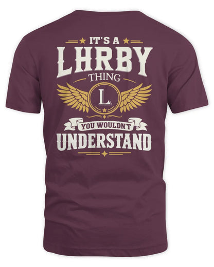 LHRBY KT06-M008 It’s a [NAME] Thing – You Wouldn’t Understand | Personalized Vintage T-Shirt - Unisex Standard T-Shirt - Maroon