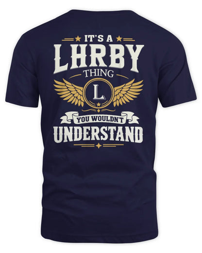 LHRBY KT06-M008 It’s a [NAME] Thing – You Wouldn’t Understand | Personalized Vintage T-Shirt - Unisex Standard T-Shirt - Navy
