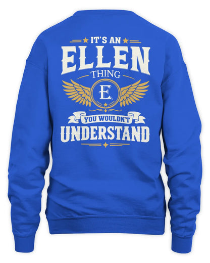 ELLEN KT06-M008 It’s a [NAME] Thing – You Wouldn’t Understand | Personalized Vintage T-Shirt - Unisex Sweatshirt - Royal