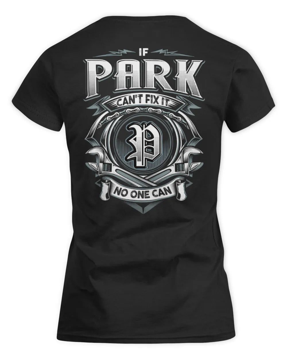 PARK AP81-K4-626 - Personalized Ahmed Quote Apparel “If Ahmed Can't Fix It, No One Can” - Women's Standard T-Shirt - Black
