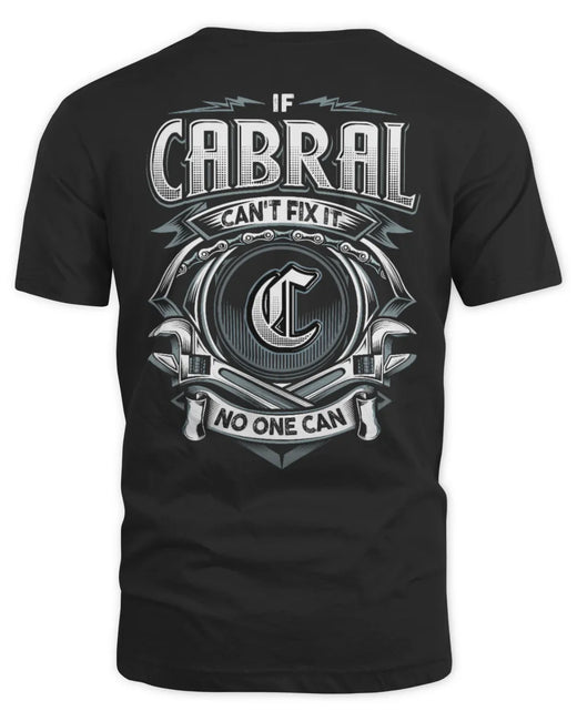 CABRAL AP81-K4-626 - Personalized Ahmed Quote Apparel “If Ahmed Can't Fix It, No One Can”