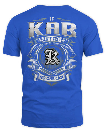 KAB AP81-K4-626 - Personalized Ahmed Quote Apparel “If Ahmed Can't Fix It, No One Can” - Unisex Standard T-Shirt - Royal