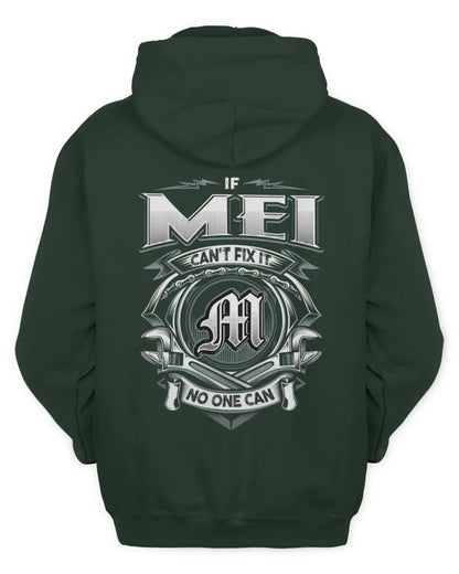 MEI AP81-K4-626 - Personalized Ahmed Quote Apparel “If Ahmed Can't Fix It, No One Can” - Unisex Hoodie - Forest Green