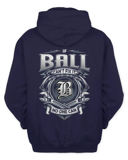 BALL AP81-K4-626 - Personalized Ahmed Quote Apparel “If Ahmed Can't Fix It, No One Can” - Unisex Hoodie - Navy