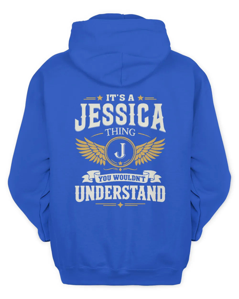 JESSICA KT06-M008 It’s a [NAME] Thing – You Wouldn’t Understand | Personalized Vintage T-Shirt - Unisex Hoodie - Royal