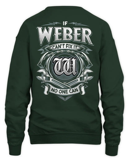 WEBER AP81-K4-626 - Personalized Ahmed Quote Apparel “If Ahmed Can't Fix It, No One Can” - Unisex Sweatshirt - Forest Green