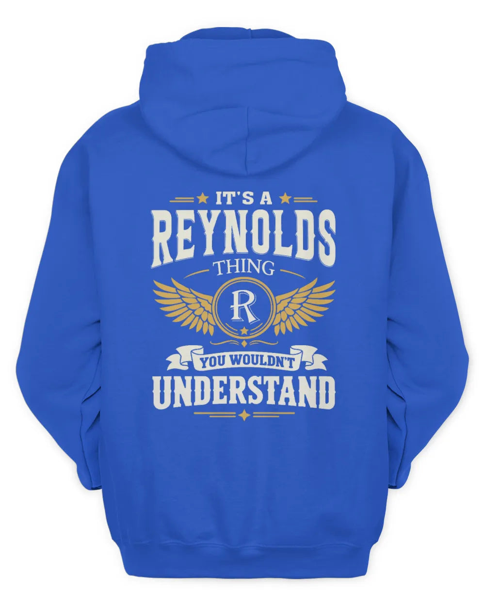 REYNOLDS KT06-M008 It’s a [NAME] Thing – You Wouldn’t Understand | Personalized Vintage T-Shirt - Unisex Hoodie - Royal