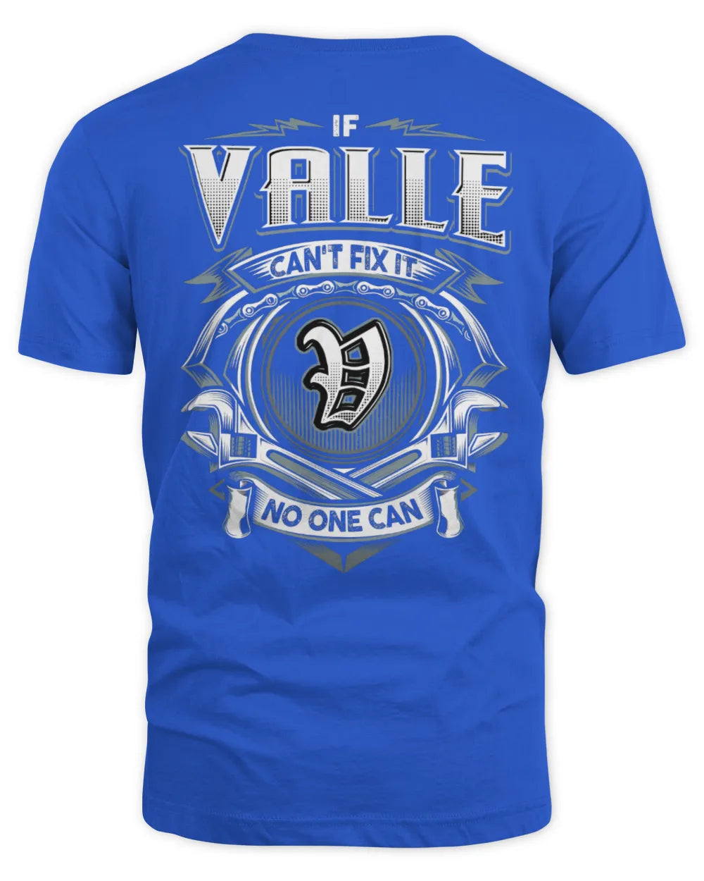 VALLE AP81-K4-626 - Personalized Ahmed Quote Apparel “If Ahmed Can't Fix It, No One Can” - Unisex Standard T-Shirt - Royal