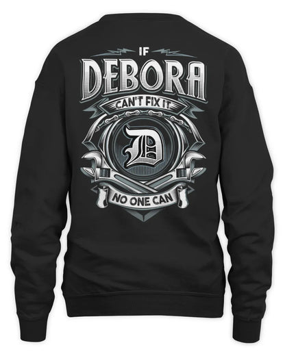 DEBORA AP81-K4-626 - Personalized Ahmed Quote Apparel “If Ahmed Can't Fix It, No One Can” - Unisex Sweatshirt - Black