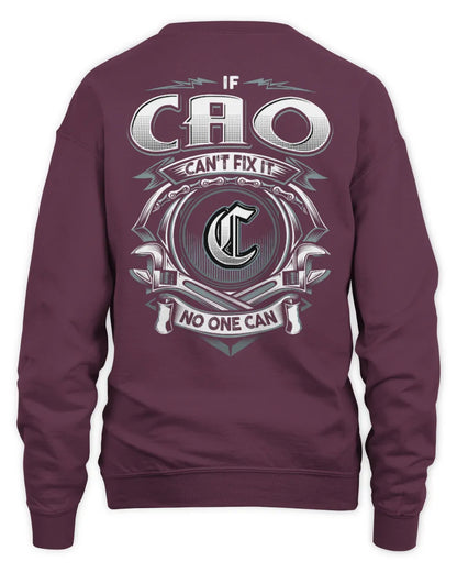 CAO AP81-K4-626 - Personalized Ahmed Quote Apparel “If Ahmed Can't Fix It, No One Can” - Unisex Sweatshirt - Maroon