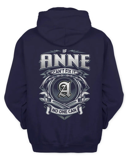 ANNE AP81-K4-626 - Personalized Ahmed Quote Apparel “If Ahmed Can't Fix It, No One Can” - Unisex Hoodie - Navy