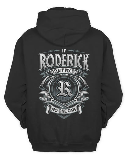 RODERICK AP81-K4-626 - Personalized Ahmed Quote Apparel “If Ahmed Can't Fix It, No One Can” - Unisex Hoodie - Black