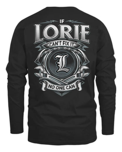LORIE AP81-K4-626 - Personalized Ahmed Quote Apparel “If Ahmed Can't Fix It, No One Can” - Men's Long Sleeved T-Shirt - Black