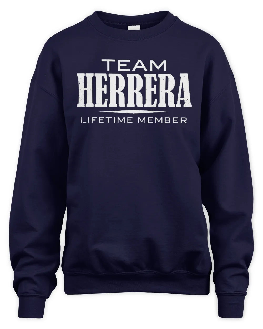 HERRERA BL62-K4-128 - Personalized “Team NAME Lifetime Member” - Unisex Sweatshirt - Navy