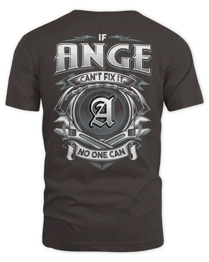 ANGE AP81-K4-626 - Personalized Ahmed Quote Apparel “If Ahmed Can't Fix It, No One Can” - Unisex Standard T-Shirt - Dark Chocolate