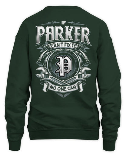 PARKER AP81-K4-626 - Personalized Ahmed Quote Apparel “If Ahmed Can't Fix It, No One Can” - Unisex Sweatshirt - Forest Green