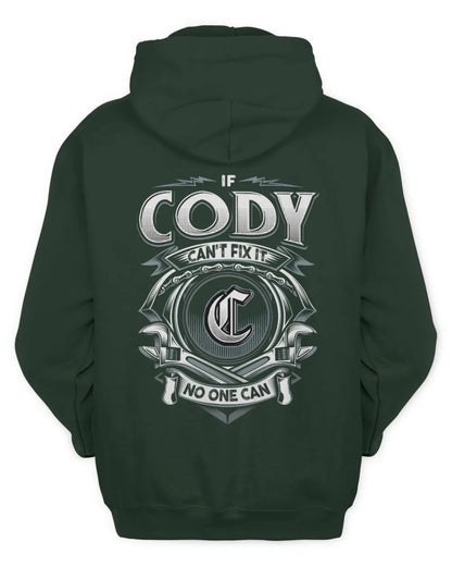 CODY AP81-K4-626 - Personalized Ahmed Quote Apparel “If Ahmed Can't Fix It, No One Can” - Unisex Hoodie - Forest Green