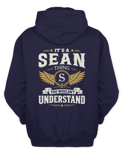 SEAN KT06-M008 It’s a [NAME] Thing – You Wouldn’t Understand | Personalized Vintage T-Shirt - Unisex Hoodie - Navy