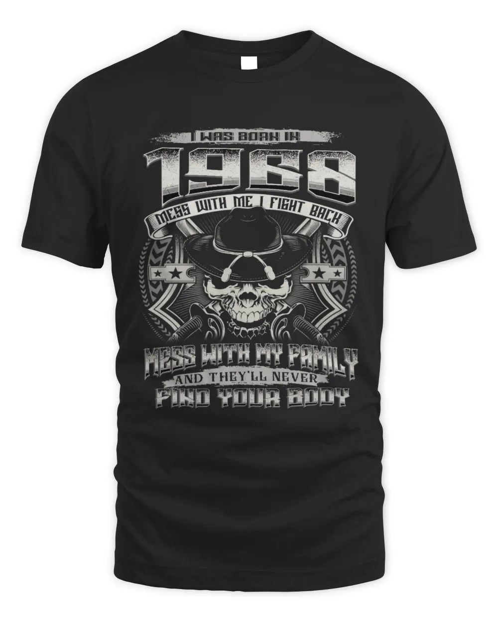 1968 TH08-K4 – Protective Family Quote T-Shirt