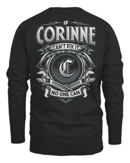 CORINNE AP81-K4-626 - Personalized Ahmed Quote Apparel “If Ahmed Can't Fix It, No One Can” - Men's Long Sleeved T-Shirt - Black
