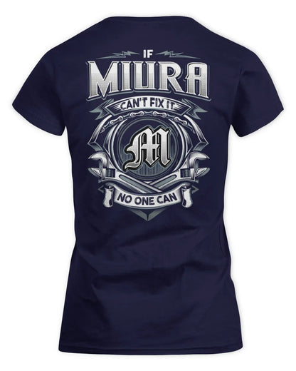 MIURA AP81-K4-626 - Personalized Ahmed Quote Apparel “If Ahmed Can't Fix It, No One Can” - Women's Standard T-Shirt - Navy