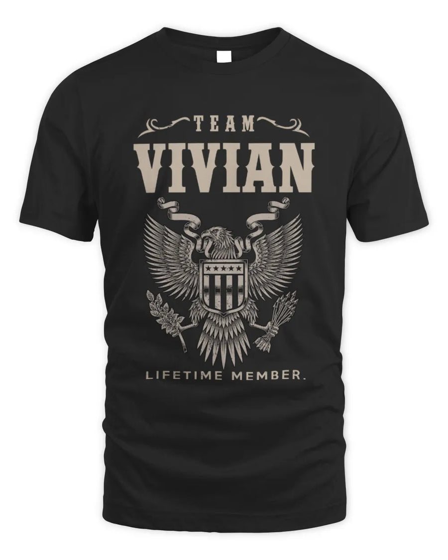VIVIAN TP06-K82 – Personalized Classic Style Apparel “Team NAME Lifetime Member”