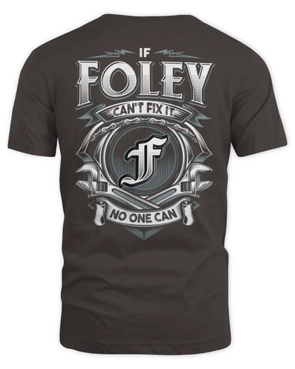 FOLEY AP81-K4-626 - Personalized Ahmed Quote Apparel “If Ahmed Can't Fix It, No One Can” - Unisex Standard T-Shirt - Dark Chocolate