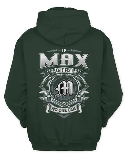 MAX AP81-K4-626 - Personalized Ahmed Quote Apparel “If Ahmed Can't Fix It, No One Can” - Unisex Hoodie - Forest Green