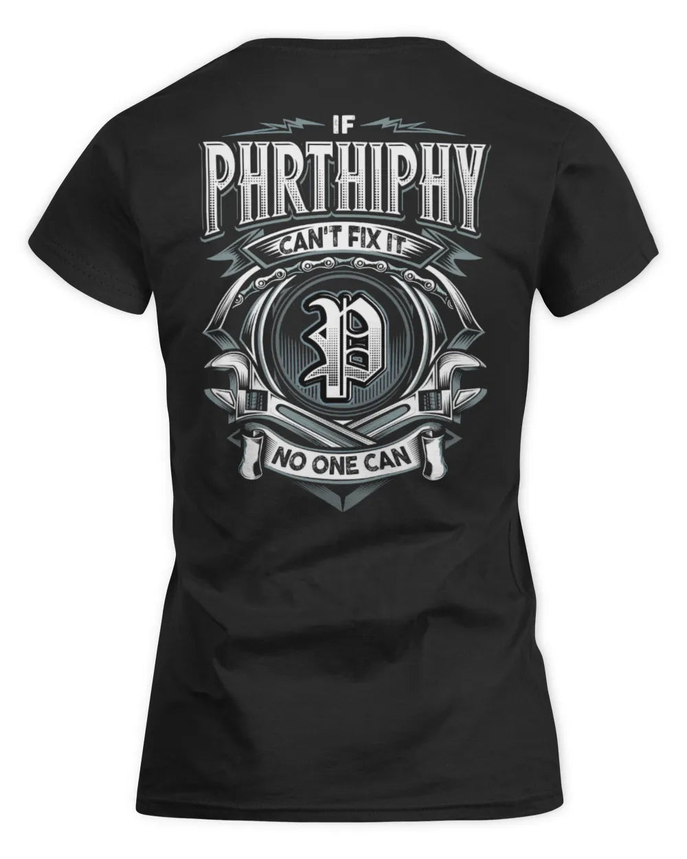 PHRTHIPHY AP81-K4-626 - Personalized Ahmed Quote Apparel “If Ahmed Can't Fix It, No One Can” - Women's Standard T-Shirt - Black